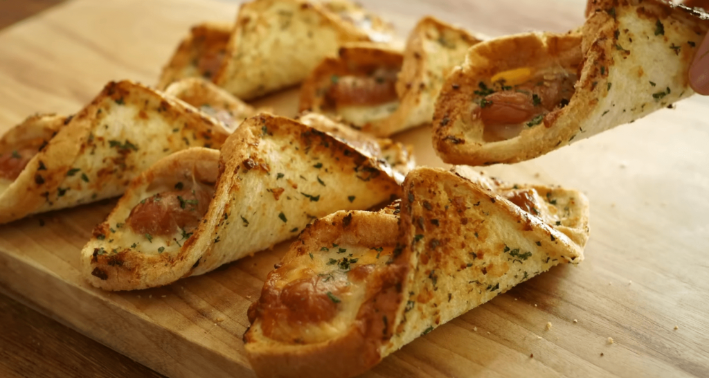 Garlic Butter Sausage Toast: An Enchanting Culinary Delicacy