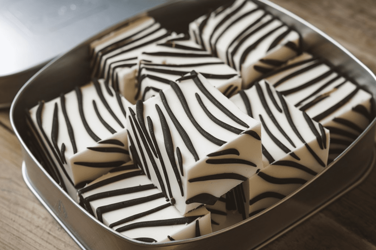 What is a Zebra Cake Made Of?