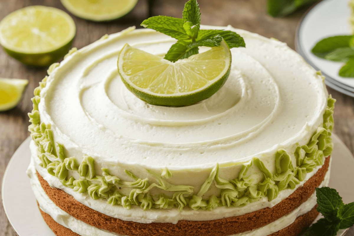 What is the history of key lime cake?