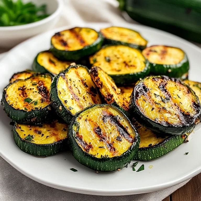 Grilled Zucchini & Squash