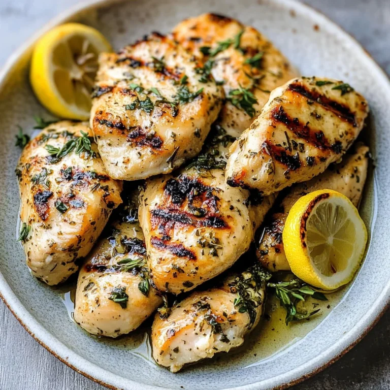 Lemon Herb Grilled Chicken