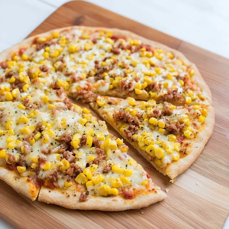 Sweet Corn Pizza