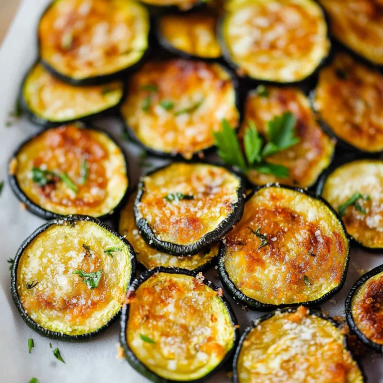Baked Zucchini Chips