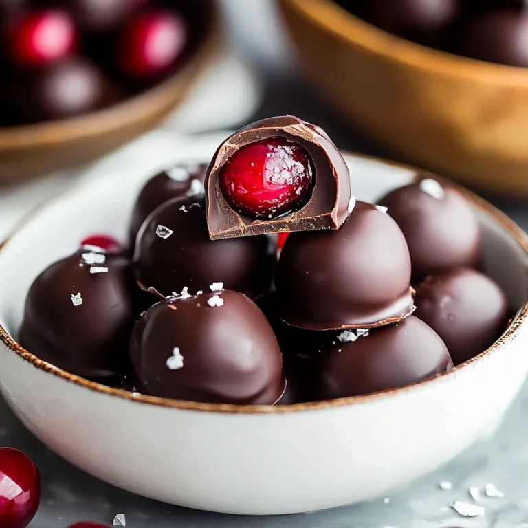 Best Chocolate Covered Cherries Recipe