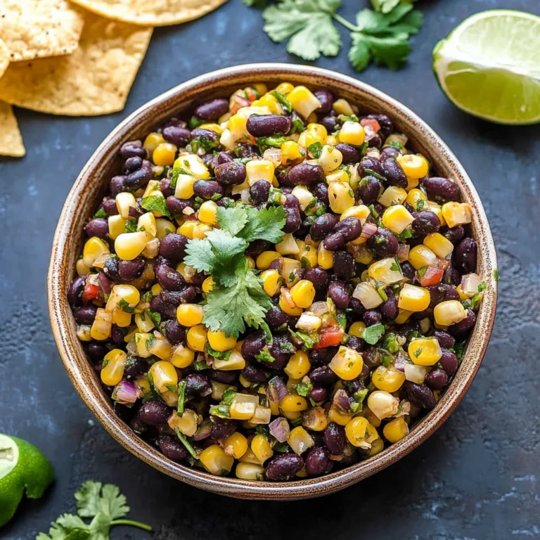 Black Bean and Corn Salsa