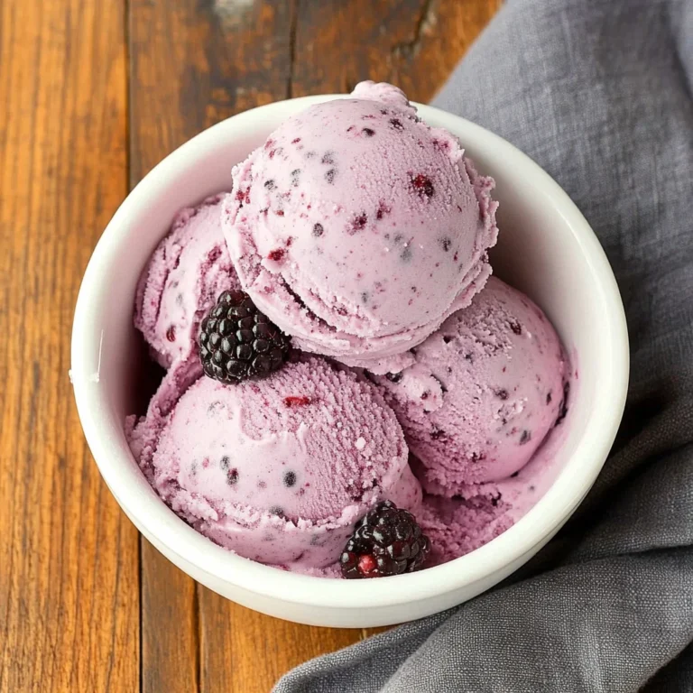 Black Raspberry Ice Cream