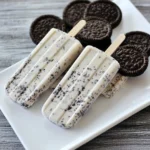 Cookies and Cream Ice Pops