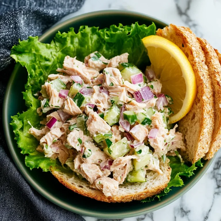Easy Tuna Fish Salad