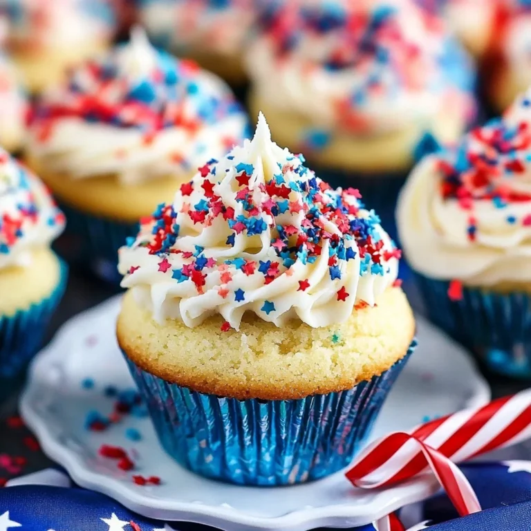 Fireworks Funfetti Cupcakes Recipe
