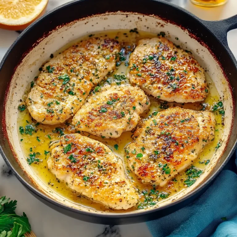 Garlic Butter Chicken Cutlets