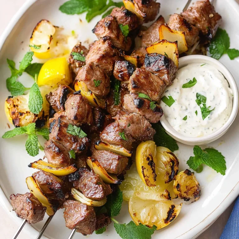 Grilled Lamb Kabob Recipe