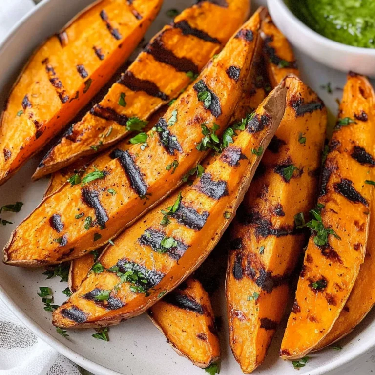 Grilled Sweet Potatoes