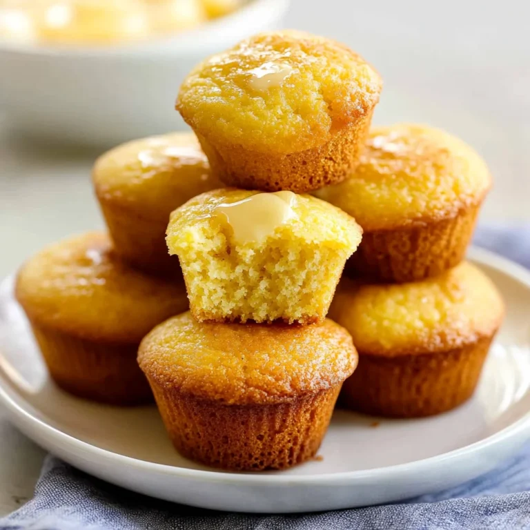 Honey Cornbread Muffins