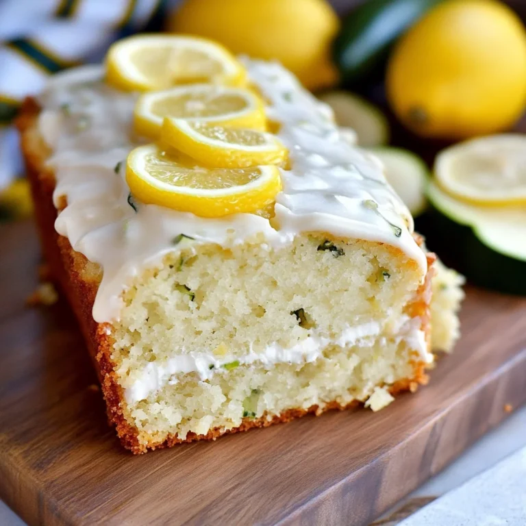 Lemon Zucchini Cake