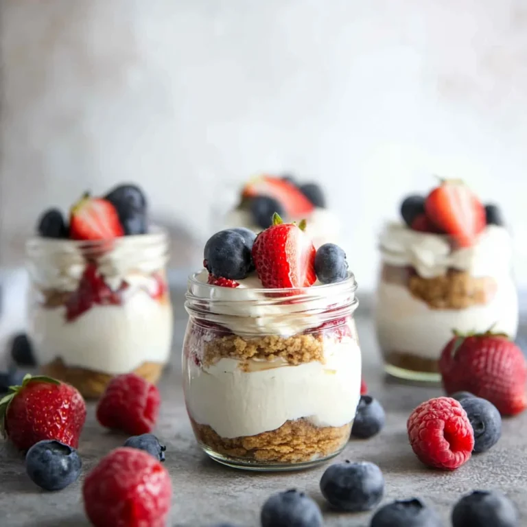 No-Bake Cheesecake Jars