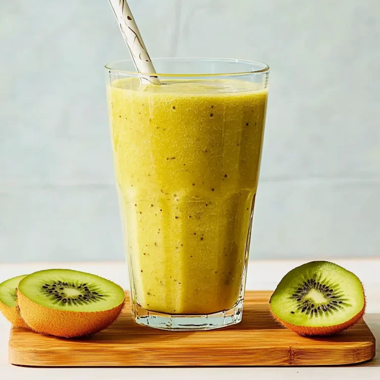 Passion Fruit Kiwi Smoothie