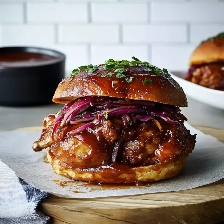 Slow-Cooker Burnt Honey Barbecue Chicken