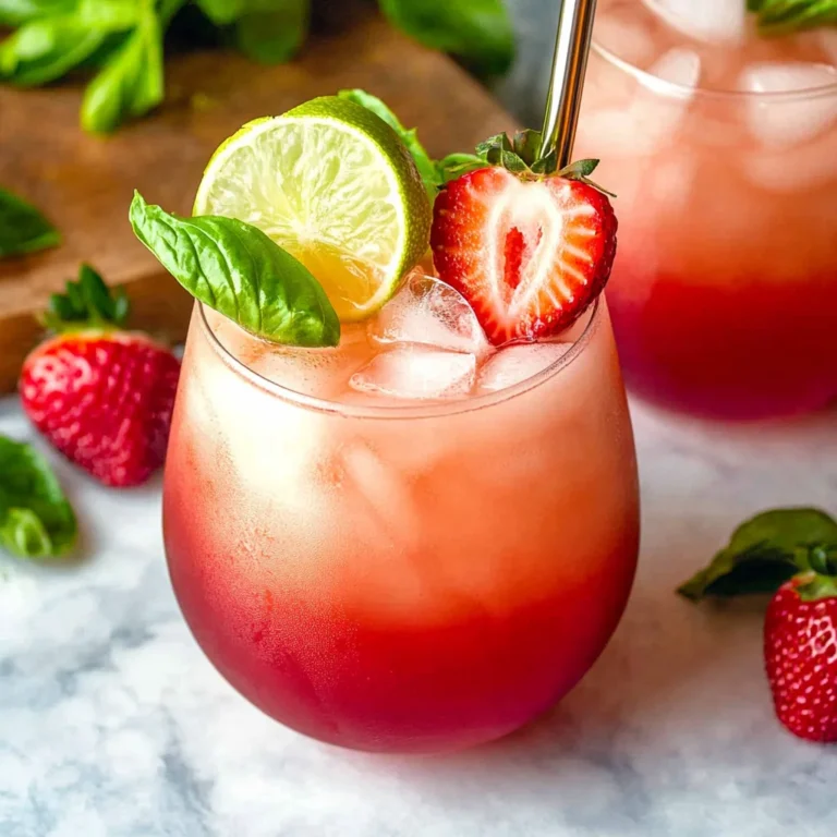 Strawberry Moscow Mule Mocktail