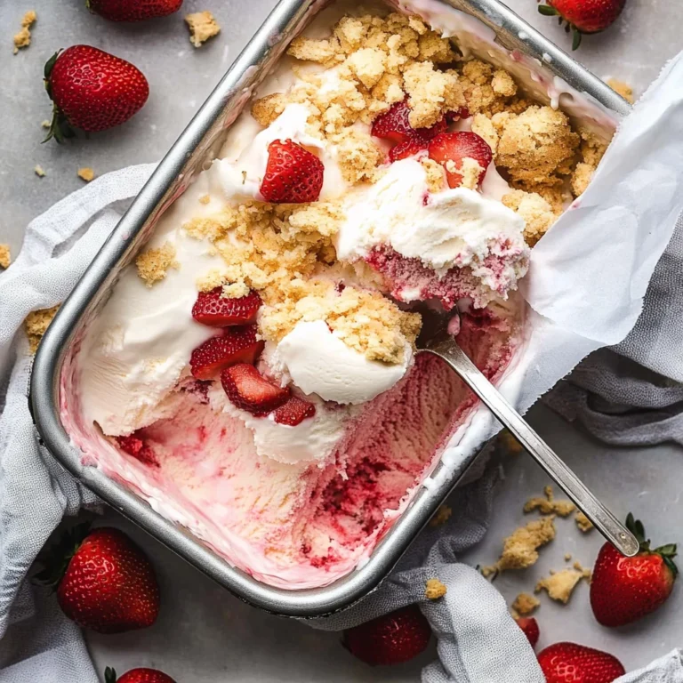 Strawberry Shortcake Ice Cream