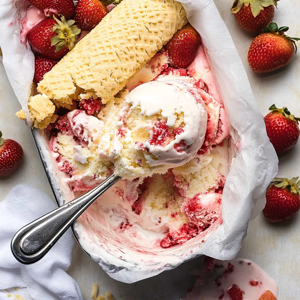 Strawberry Shortcake Ice Cream
