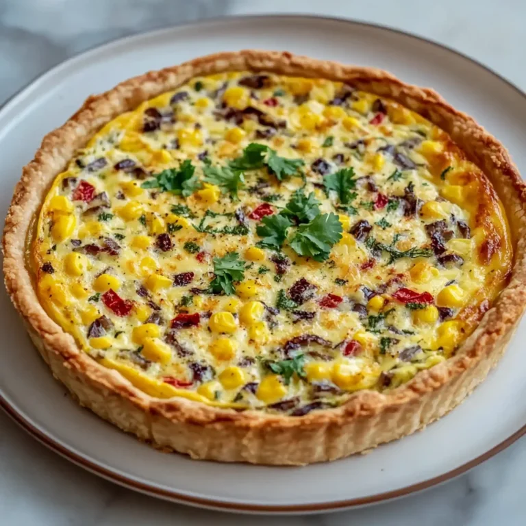 Tasty Street Corn Quiche