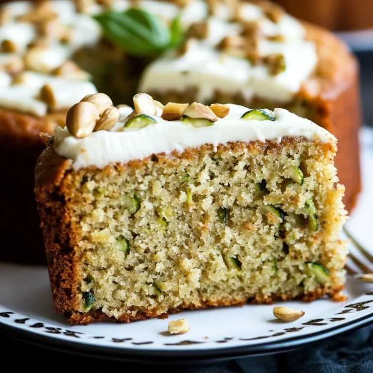 Zucchini Cake Recipe
