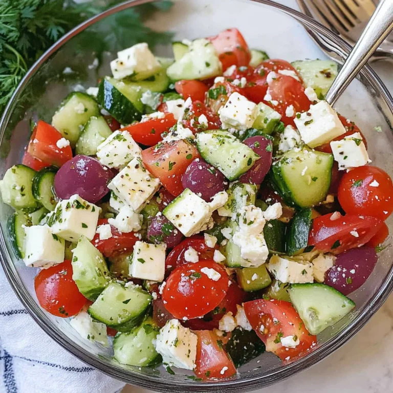 Best Greek Salad Recipe