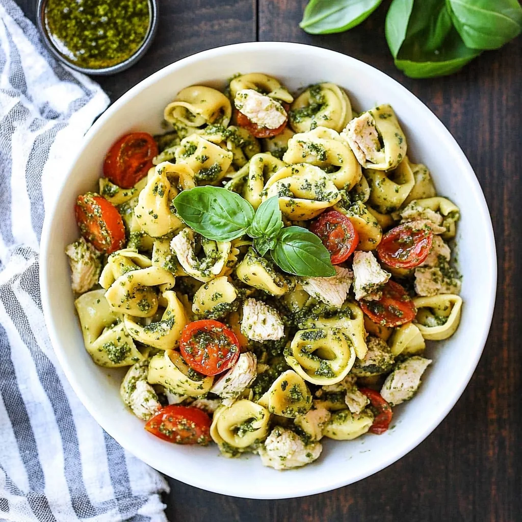 Chicken Pesto Tortellini