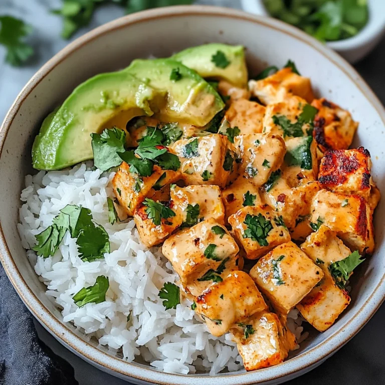 Coconut Chicken Rice Bowl