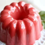 Creamy Strawberry Jello Mold