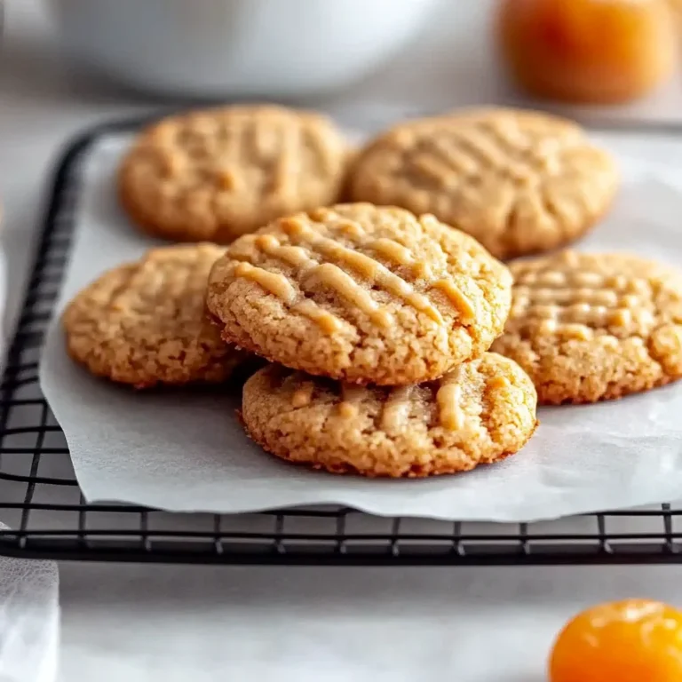 Easy Baked Dried Apricot Cookies