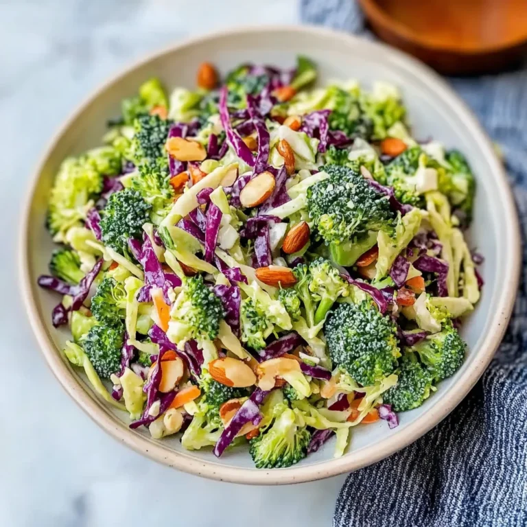 Fresh Broccoli Slaw Salad