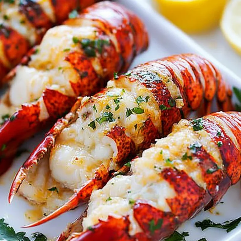 Garlic Butter Lobster Tails