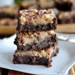German Chocolate Brownies