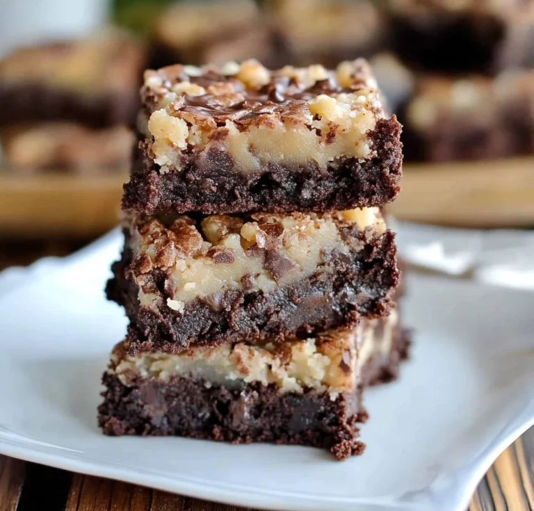German Chocolate Brownies