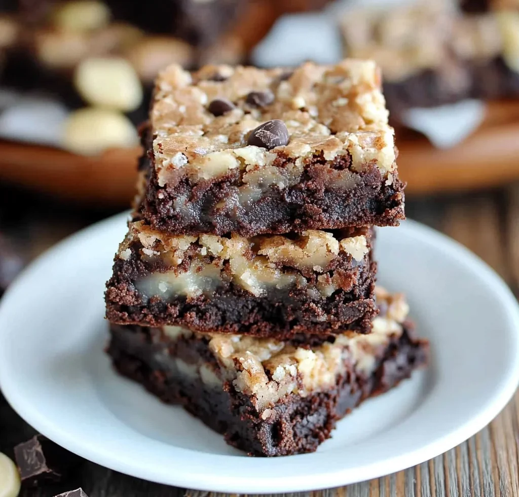 German Chocolate Brownies