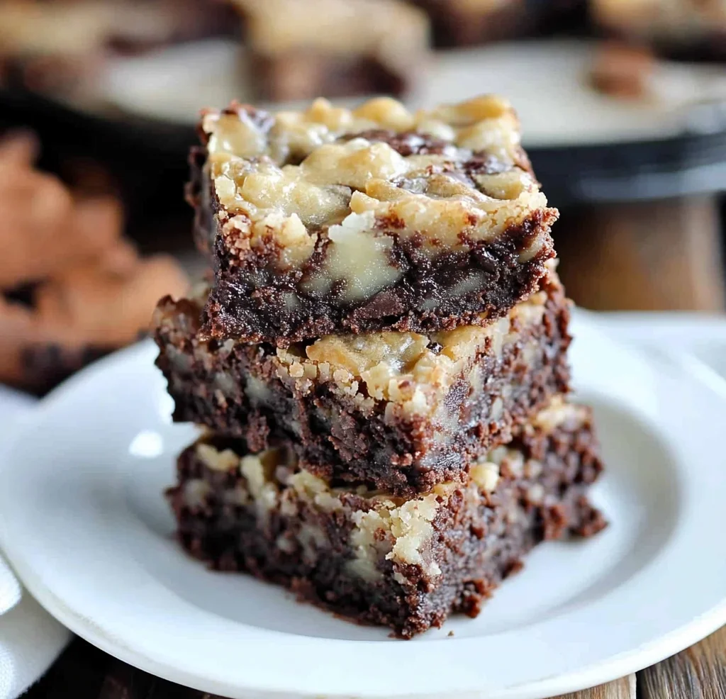 German Chocolate Brownies
