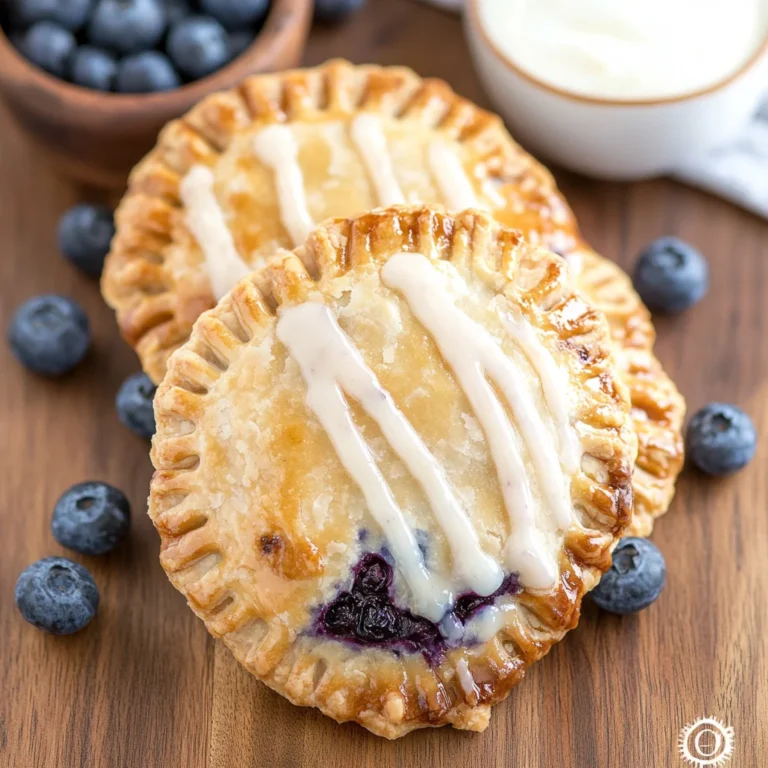 Homemade Blueberry Hand Pies