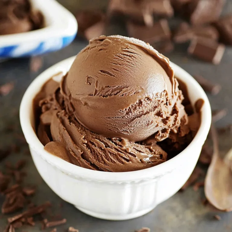 Homemade Chocolate Ice Cream Recipe