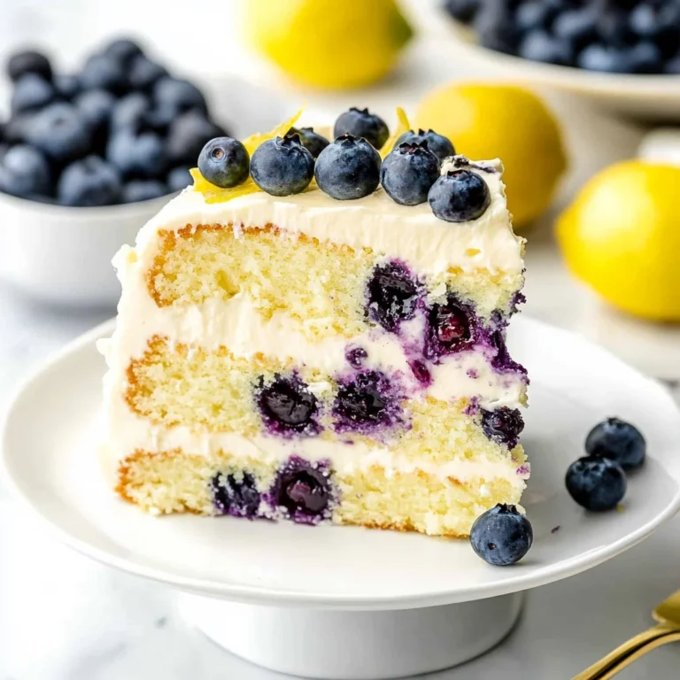 Lemon Blueberry Cake