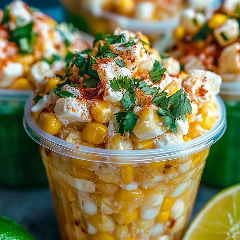 Mexican Street Corn Cups