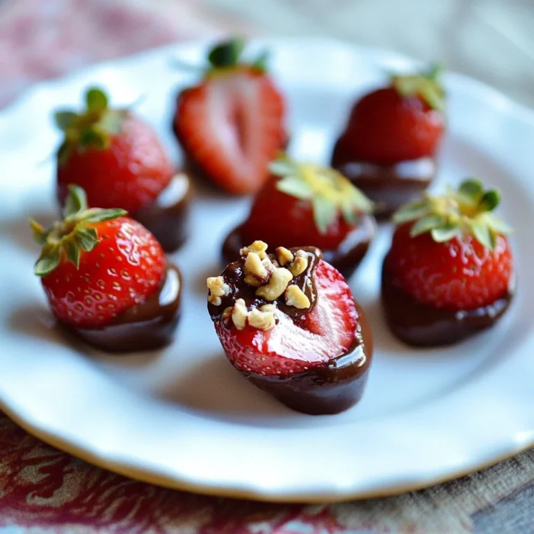Nutella Deviled Strawberries