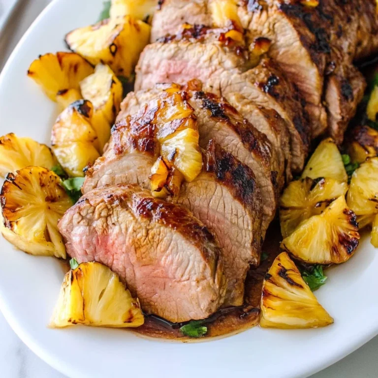 Pineapple beef Tenderloin