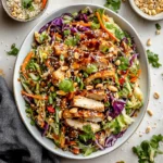 Sesame Chicken Cabbage Crunch Salad
