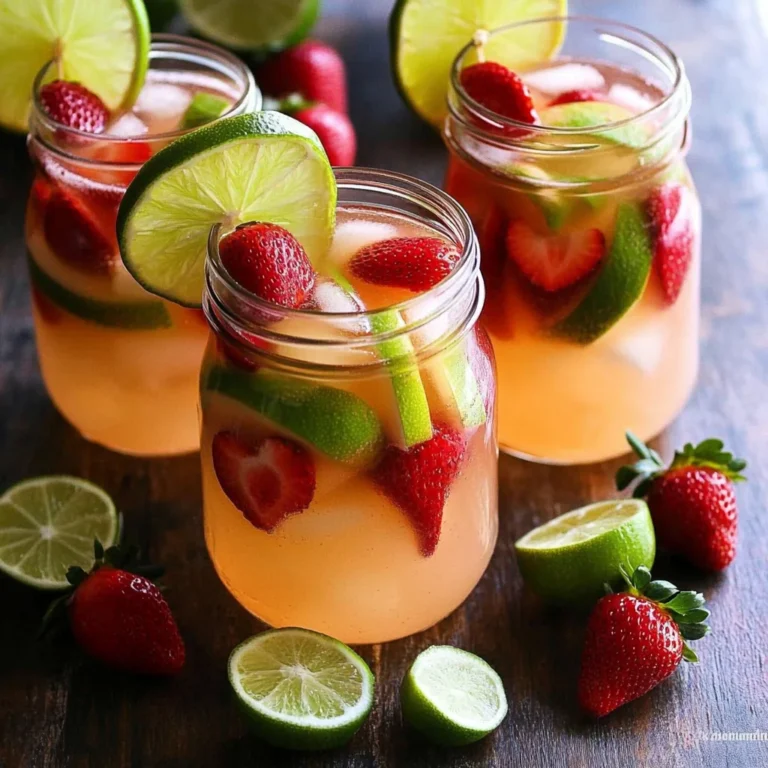 Strawberry Limeade Sangria