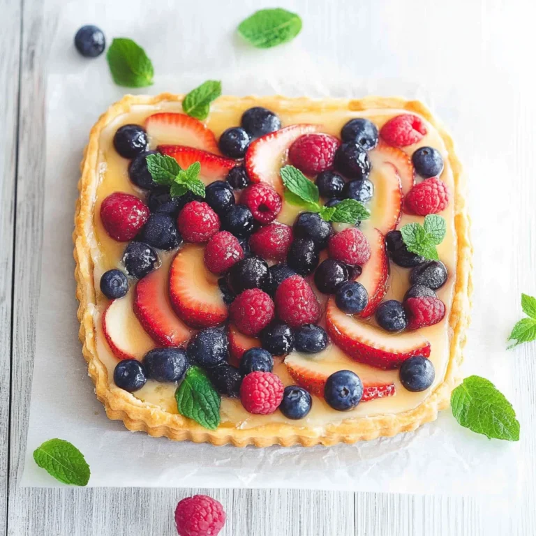 Summer Fruit Tart