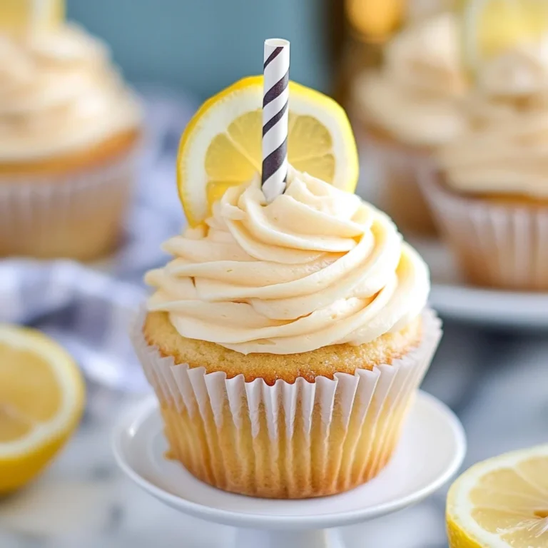 Sweet Tea lemon juice Cupcakes