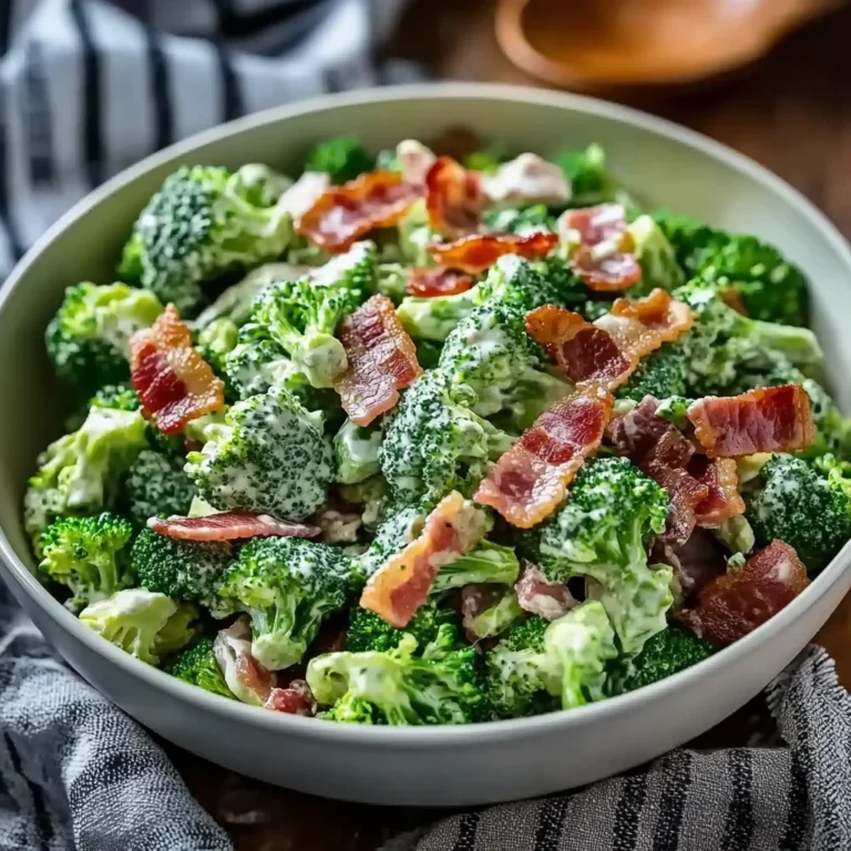 Classic Turkey Bacon Broccoli Salad Recipe