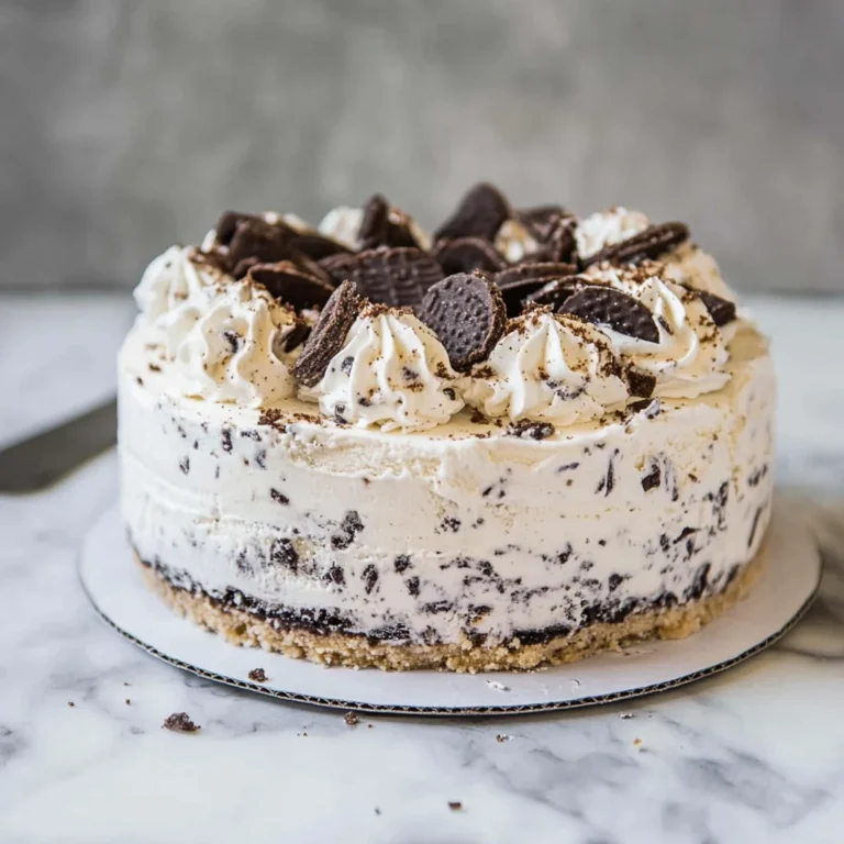 Cookies and Cream Ice Cream Cake