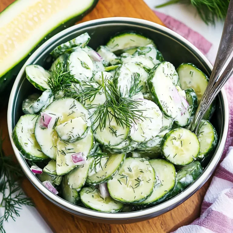 Cucumber Dill Salad